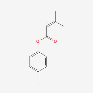 molecular formula C12H14O2 B1604735 2-Butenoic acid, 3-methyl-, 4-methylphenyl ester CAS No. 24700-20-7