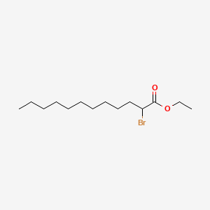 molecular formula C14H27BrO2 B1604742 Ethyl 2-bromododecanoate CAS No. 6974-87-4