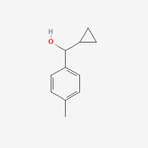 molecular formula C11H14O B1604744 Cyclopropyl(4-methylphenyl)methanol CAS No. 6552-46-1