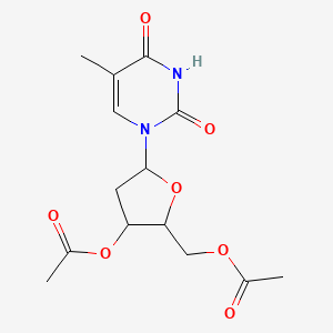 molecular formula C14H18N2O7 B1604745 Thymidine, 3',5'-diacetate CAS No. 6979-97-1