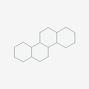 molecular formula C18H30 B1604746 Chrysene, octadecahydro- CAS No. 2090-14-4