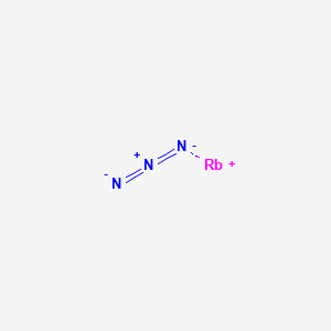 molecular formula N3R B1604754 Rubidium azide (Rb(N3)) CAS No. 22756-36-1