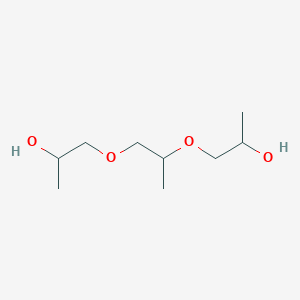 molecular formula C9H20O4 B160476 2-丙醇，1,1'-[(1-甲基-1,2-乙撑二基)双(氧)]双- CAS No. 1638-16-0