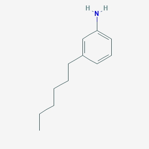 molecular formula C12H19N B1604838 3-己基苯胺 CAS No. 36042-29-2