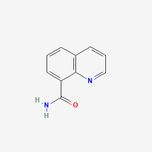 molecular formula C10H8N2O B1604842 8-喹啉甲酰胺 CAS No. 55706-61-1