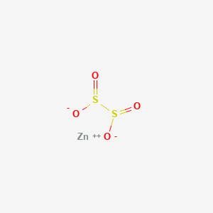 molecular formula O4S2Zn B1604873 二硫代亚铁酸锌 CAS No. 7779-86-4