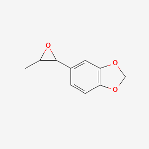 molecular formula C10H10O3 B1604890 5-(3-Methyloxiran-2-yl)-1,3-benzodioxole CAS No. 6333-38-6