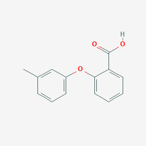 molecular formula C14H12O3 B1604893 2-(3-甲基苯氧基)苯甲酸 CAS No. 6338-04-1