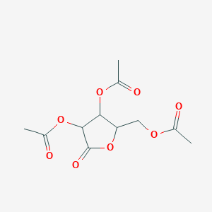 molecular formula C11H14O8 B1604908 2-(Acetoxymethyl)-5-oxotetrahydrofuran-3,4-diyl diacetate CAS No. 394739-29-8