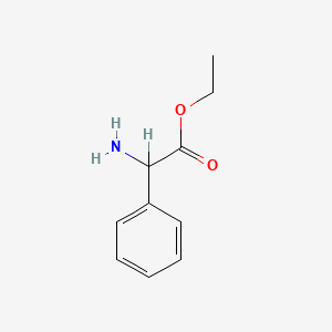 molecular formula C10H13NO2 B1604910 2-氨基-2-苯基乙酸乙酯 CAS No. 6097-58-1