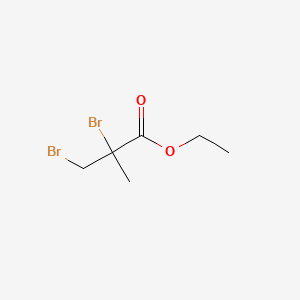 B1604920 Ethyl 2,3-dibromo-2-methylpropanoate CAS No. 71172-41-3
