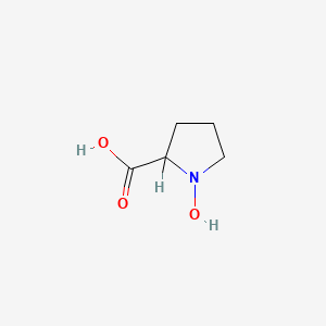 molecular formula C5H9NO3 B1604930 N-Hydroxy-L-proline CAS No. 36901-87-8