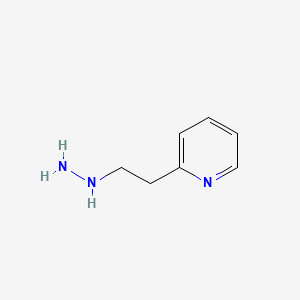 molecular formula C7H11N3 B1604936 2-(2-Hydrazinylethyl)pyridine CAS No. 2587-15-7