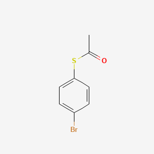 molecular formula C8H7BrOS B1604940 S-(对溴苯基)硫代乙酸酯 CAS No. 28122-76-1