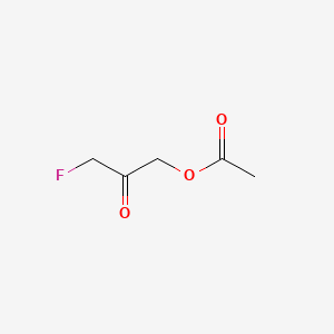 molecular formula C5H7FO3 B1604943 Acetic acid, fluoroacetylmethyl ester CAS No. 62522-71-8