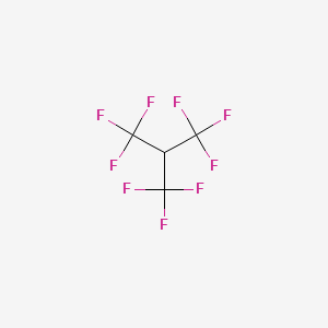 molecular formula C4HF9 B1604950 2-(Trifluoromethyl)-1,1,1,3,3,3-hexafluoropropane CAS No. 382-24-1