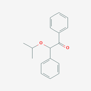 molecular formula C17H18O2 B160496 苯偶姻异丙醚 CAS No. 6652-28-4