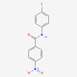 N-(4-fluorophenyl)-4-nitrobenzamide