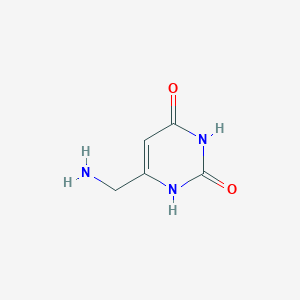 B1604972 6-(Aminomethyl)pyrimidine-2,4(1H,3H)-dione CAS No. 20989-02-0