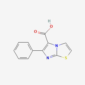 B1604981 6-Phenylimidazo[2,1-b][1,3]thiazole-5-carboxylic acid CAS No. 77628-52-5