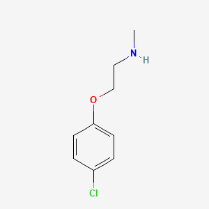 molecular formula C9H12ClNO B1605006 2-(4-氯苯氧基)-N-甲基乙胺 CAS No. 65686-13-7