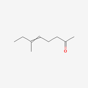 molecular formula C9H16O B1605017 5-Octen-2-one, 6-methyl- CAS No. 24199-46-0