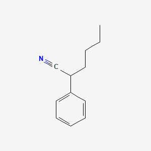 molecular formula C12H15N B1605027 2-Phenylhexanenitrile CAS No. 3508-98-3