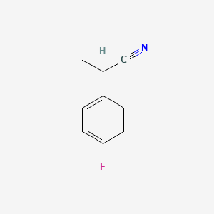 B1605035 2-(4-Fluorophenyl)propanenitrile CAS No. 51965-61-8