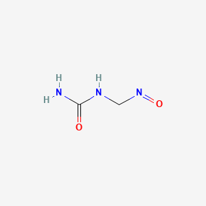 molecular formula C2H5N3O2 B1605039 亚硝基甲基脲 CAS No. 36851-80-6