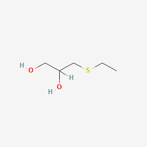 molecular formula C5H12O2S B1605049 3-Ethylthio-1,2-propanediol CAS No. 60763-78-2