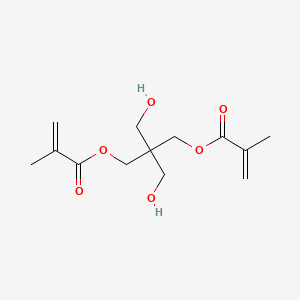 molecular formula C13H20O6 B1605059 Pentaerythritol dimethacrylate CAS No. 26846-58-2
