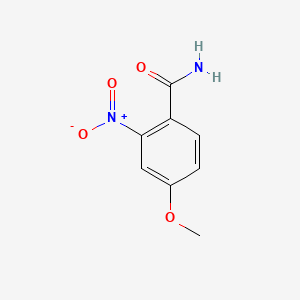 molecular formula C8H8N2O4 B1605062 4-甲氧基-2-硝基苯甲酰胺 CAS No. 33844-22-3