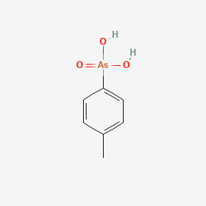 molecular formula C7H9AsO3 B1605095 对甲苯胂酸 CAS No. 3969-54-8