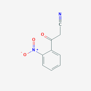 molecular formula C9H6N2O3 B1605101 3-(2-Nitrophenyl)-3-oxopropanenitrile CAS No. 40017-83-2