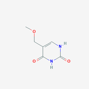 molecular formula C6H8N2O3 B1605102 5-(Methoxymethyl)pyrimidine-2,4(1h,3h)-dione CAS No. 57346-43-7