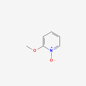 molecular formula C6H7NO2 B1605106 Pyridine, 2-methoxy-, 1-oxide CAS No. 20773-98-2