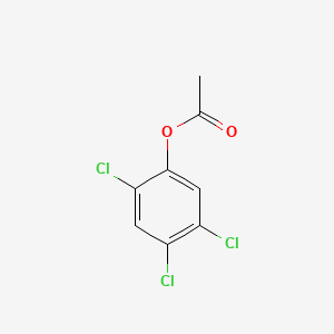 molecular formula C8H5Cl3O2 B1605116 2,4,5-Trichlorophenyl acetate CAS No. 5393-75-9