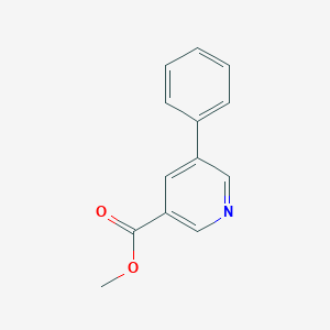molecular formula C13H11NO2 B160514 5-苯基烟酸甲酯 CAS No. 10177-13-6