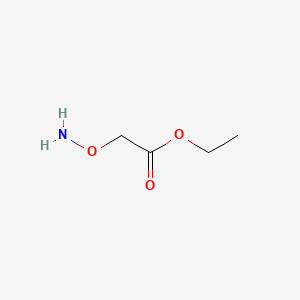 molecular formula C4H9NO3 B1605185 氨氧基乙酸乙酯 CAS No. 5740-47-6