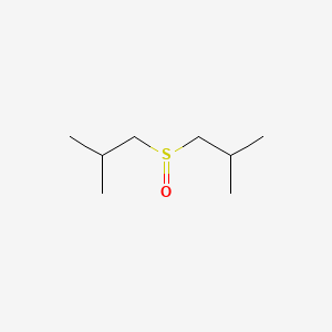 molecular formula C8H18OS B1605190 Diisobutyl sulfoxide CAS No. 3085-40-3