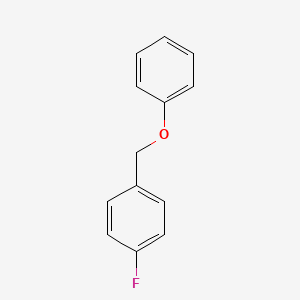 molecular formula C13H11FO B1605220 4-氟苄氧基苯 CAS No. 19962-26-6
