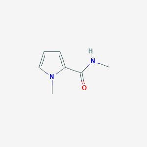 molecular formula C7H10N2O B1605229 n,1-Dimethyl-1h-pyrrole-2-carboxamide CAS No. 7151-19-1