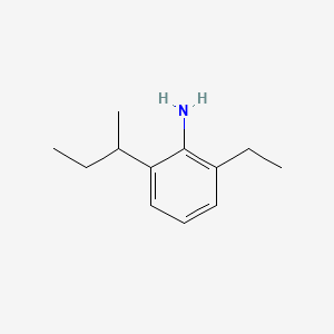 molecular formula C12H19N B1605264 2-乙基-6-仲丁基苯胺 CAS No. 71758-10-6