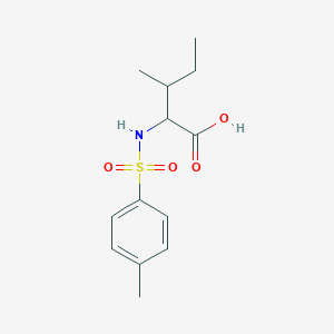 molecular formula C13H19NO4S B1605276 N-[(4-methylphenyl)sulfonyl]isoleucine CAS No. 34235-81-9