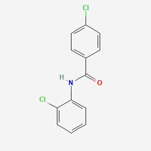 molecular formula C13H9Cl2NO B1605282 4-chloro-N-(2-chlorophenyl)benzamide CAS No. 49747-48-0