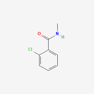 molecular formula C8H8ClNO B1605285 2-chloro-N-methylbenzamide CAS No. 3400-31-5