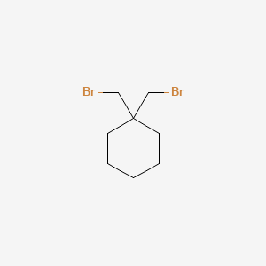 molecular formula C8H14Br2 B1605296 1,1-Bis(bromomethyl)cyclohexane CAS No. 21623-88-1
