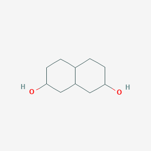 molecular formula C10H18O2 B1605317 2,7-癸氢萘二醇 CAS No. 20917-99-1