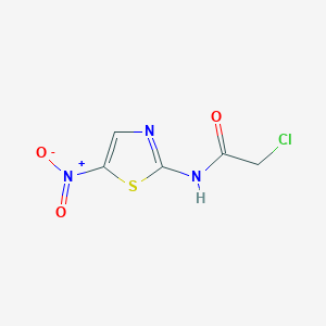 2-Chloro-n-(5-nitro-thiazol-2-yl)-acetamide