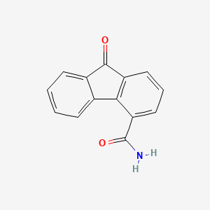 molecular formula C14H9NO2 B1605325 9-氧代-9H-芴-4-甲酰胺 CAS No. 42135-38-6
